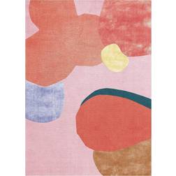 Layered Layered Poppykalas Gulvtæppe Flower Field Rug Gul, Pink