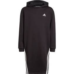 adidas Primegreen Future Icons 3-Stripes Hooded Dress - Black/White (H26606)