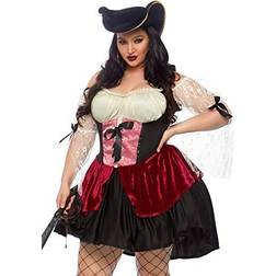 Leg Avenue Women's Plus-Size Wicked Wench Costume