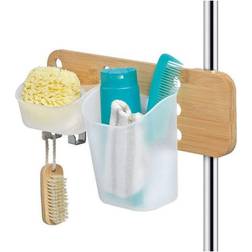 Organisateur Pour Colonne De Douche Bambou 19.5 x 35.5 x 13.5 cm