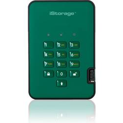 iStorage diskAshur2 SSD 256-bit 128GB Green