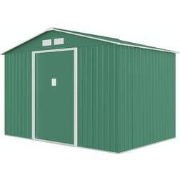 Fornorth Garden Shed, 7.06m2, green (Areal )