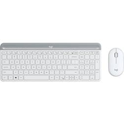 Logitech MK470 Slim Combo Offwhite UK