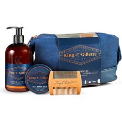 Gillette King C. Beard Essentials Bag