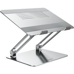 Nillkin Ergonomische Laptop Standaard Verstelbaar Geschikt voor 12 tot 17 inch Aluminium Zilver