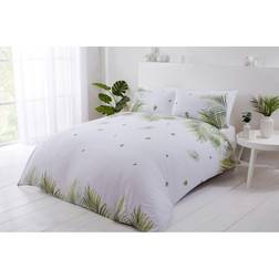 Rapport Single Tropics Palm Tree Leaves Duvet Cover Green