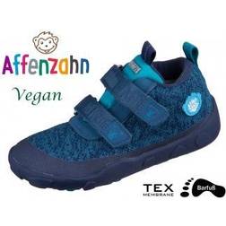 Affenzahn Happy Smile Knit Lowboot - Blau