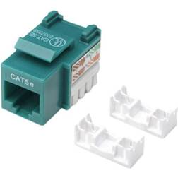 Intellinet Cat5E Keystone Jack Utp Green