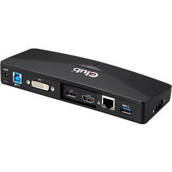 Club 3D SenseVision USB 3.0 4K Docking Station