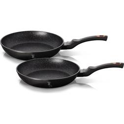 Berlinger Haus BH/1644NF Frying Set Sort Rose Guld Aluminium Marmor
