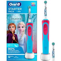 Oral-B Frozen II El-tandbørste Til Børn Ekstra Børstehoved