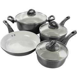 Gibson Home Hestonville 7 Cookware Set with lid