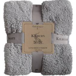 Gallery Teddy Fleece Throw, 130 180cm Blankets Grey, Silver