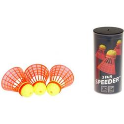 Speedminton Fun Racquet Set-Light Blue/Orange