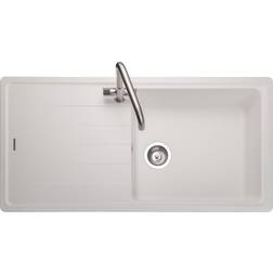Rangemaster Single Bowl Inset White