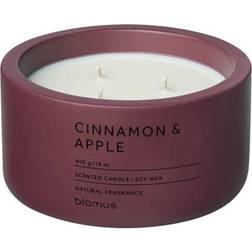 Blomus Fraga Candle 3 Wick 5" Cinnamon Apple Scent Scented Candle