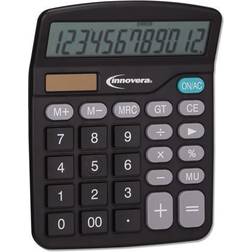 Innovera 15923 Desktop Calculator, 12-digit Lcd IVR15923