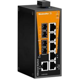 Weidmüller IE-SW-BL08-6TX-2SC 6 x RJ45 Ports