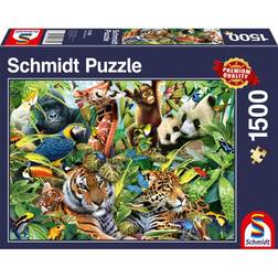 Schmidt Spiele Colorful Wildlife 1500 Pieces