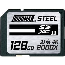 Hoodman 128GB 2000X SDXC UHS II Class 10 U3 8K V90