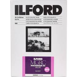 Ilford Svart och vitt silver gelatinpapper MG V RC Glossy 1M (1179848) 100 ark 12,7x17,8cm