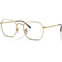 Ray-Ban Jim Gold Clear Lenses Polarized 51-20