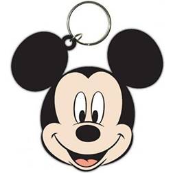 Disney Mouse Keyring Black/Cream