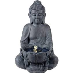 Lumineo Have springvand Lumineo Buddha Harpiks 29,5