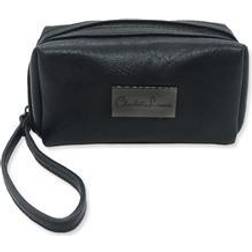 Black Zircon Casual Makeup Bag