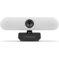 Aluratek 4K HD LED Ring Light Webcam