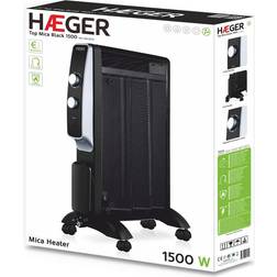 Haeger Top Mica Black 1500 w