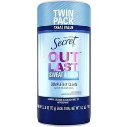 Secret Outlast Clear Gel Antiperspirant Deodorant Women, Completely Clean