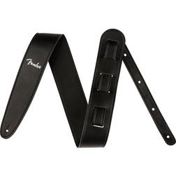 Fender Vegan Leather Straps Black 2.5"