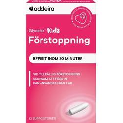 Addeira Glycelax Kids Förstoppning 12 suppositorier