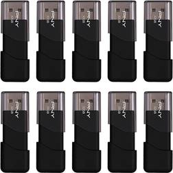 PNY 32 GB Attaché 3 USB 2.0 USB-minne, 10-pack