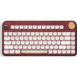 Azio IZO Trådlöst BT5/USB PC och Mac Mekaniskt Tangentbord Barock Ros