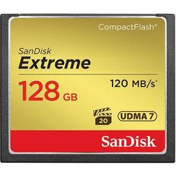 SanDisk Extreme CompactFlash 120/85 MB/s 128GB