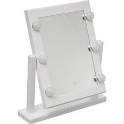 Tabletop Touch LED Mirror 5five Hollywood White 37 x 9 x 40,5 cm