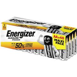 Energizer Power LR06 AA-batteri Alkali-mangan 1.5 V 40 stk