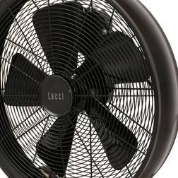 Beacon Lighting Designer floor fan with wooden feet, HxWxD