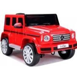 Lean Cars Red Mercedes G500 battery car