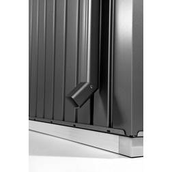 Biohort Set of 2 Coude Acier Galvanise Gris (Surface du bâtiment )