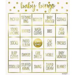 Unique Party Baby Bingo