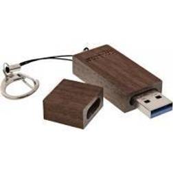 InLine Woodstick USB3.0k USB stick 128GB (35065W)