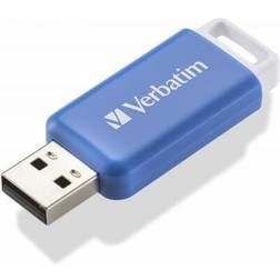 Verbatim DataBar USB 2.0 Drive 64GB, Blue