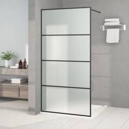 vidaXL Paroi De Douche Ecran Cloison 100x195 cm Verre ESG Dépoli