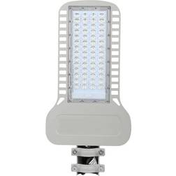 V-TAC Farola led Chip Samsung Slim 100W 135LM/W Color Gris 6400K IP65