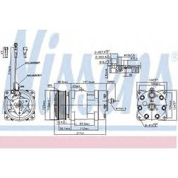 Nissens Klimakompressor NISSENS 89470