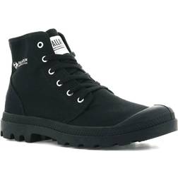 Palladium Pampa Hi Organic Ii Black/black, Sko, Boots, Sort