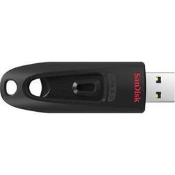 SanDisk Lot de 2 Clé USB Ultra 64 Go Bleu, Rouge USB 3.2